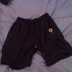 Black ROMWE Shorts